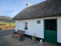 Cottage with Binevenagh in the background