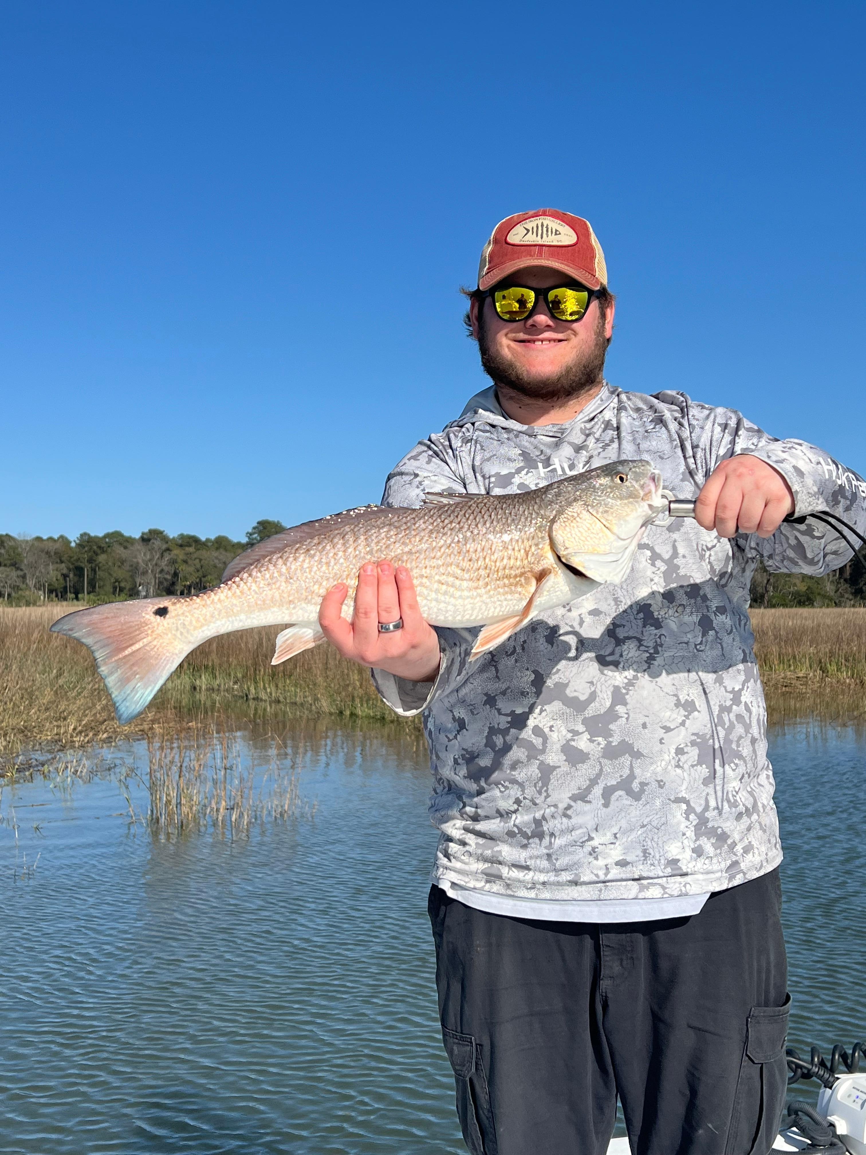 Triple C Charters.  Sight fishing for redfish, had so much fun on the first day, we booked another.  Capt. Clinton is awesome!