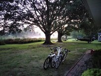 We brought our own bikes and it was fantastic.