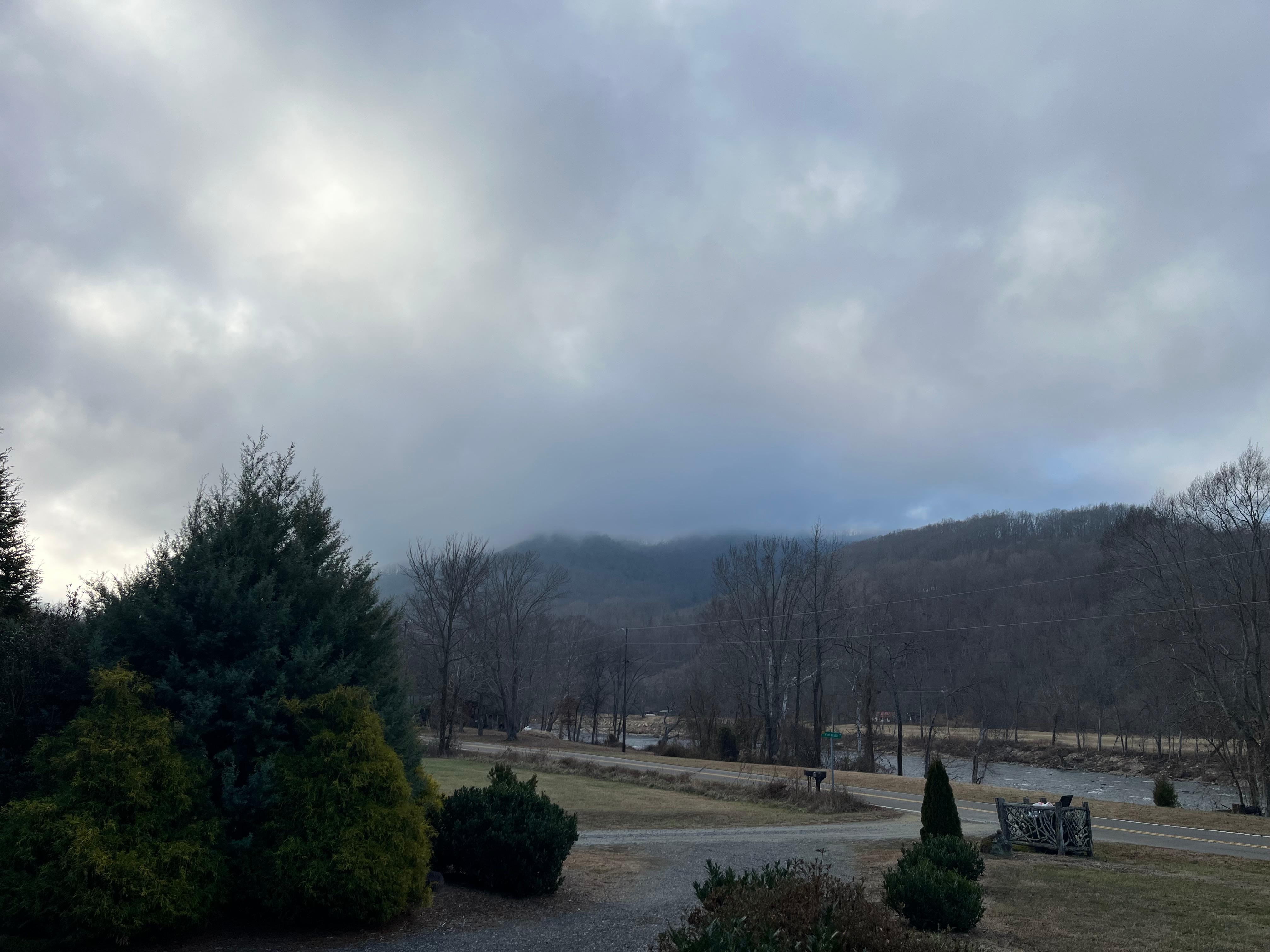 Mountain View from the front porch