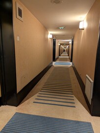 so many rooms in a huge building were i was told all were busy.