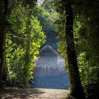 Palapa restaurante, de ella emanan olores y sabores excepcionales.