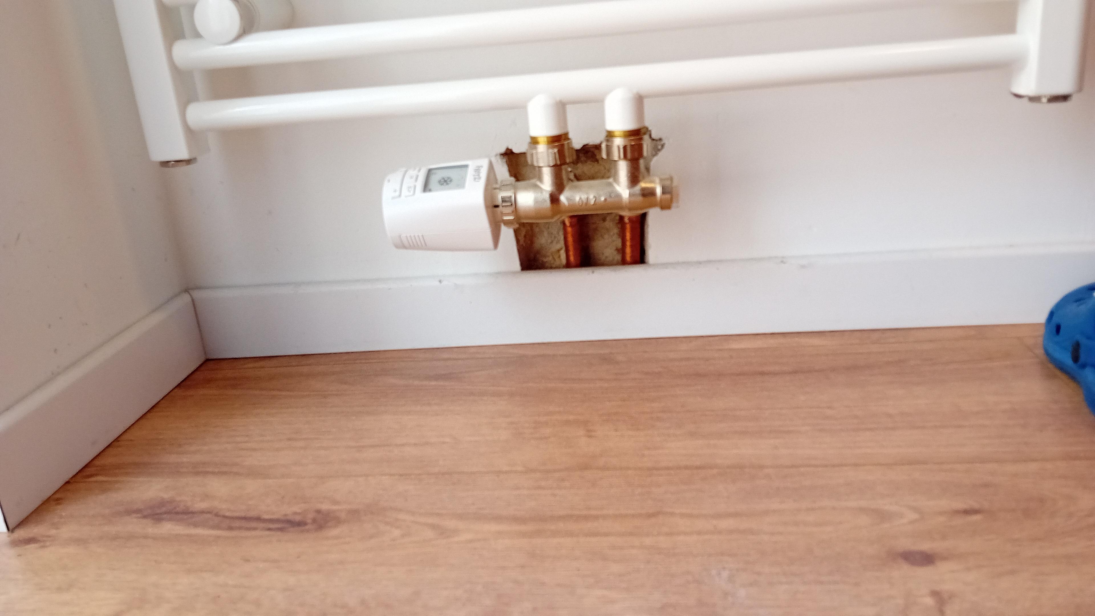 Heizungsthermostate gesperrt