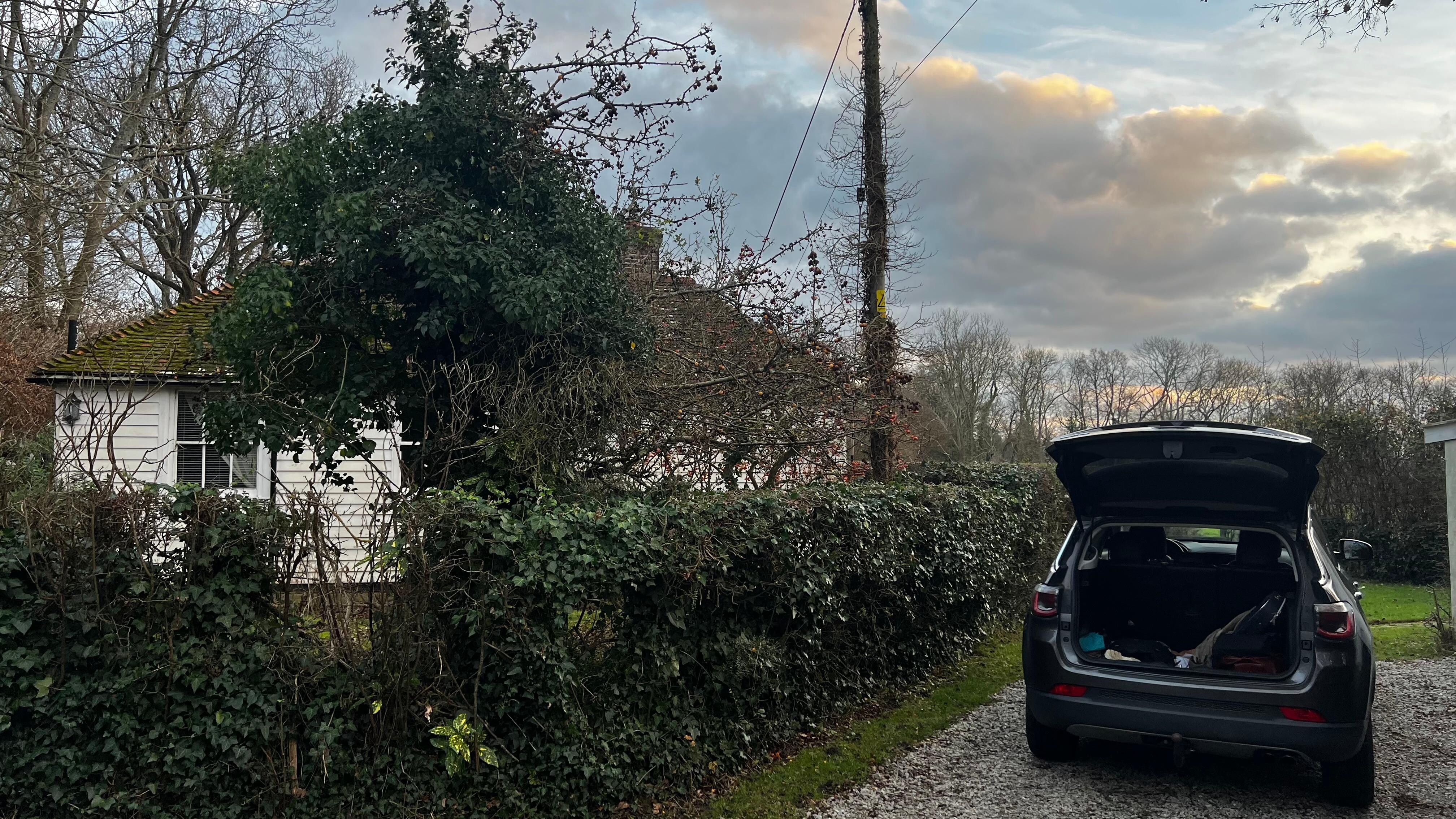 Plenty of parking space