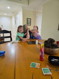 Being silly
