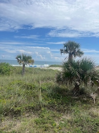 View from our dune leval balcony.