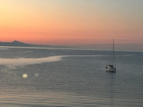 Out my room window at sunrise