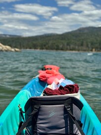 Rented kayaks and jet skis at Miller’s Landing (5 miles away).
