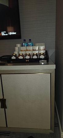 Well stocked minibar