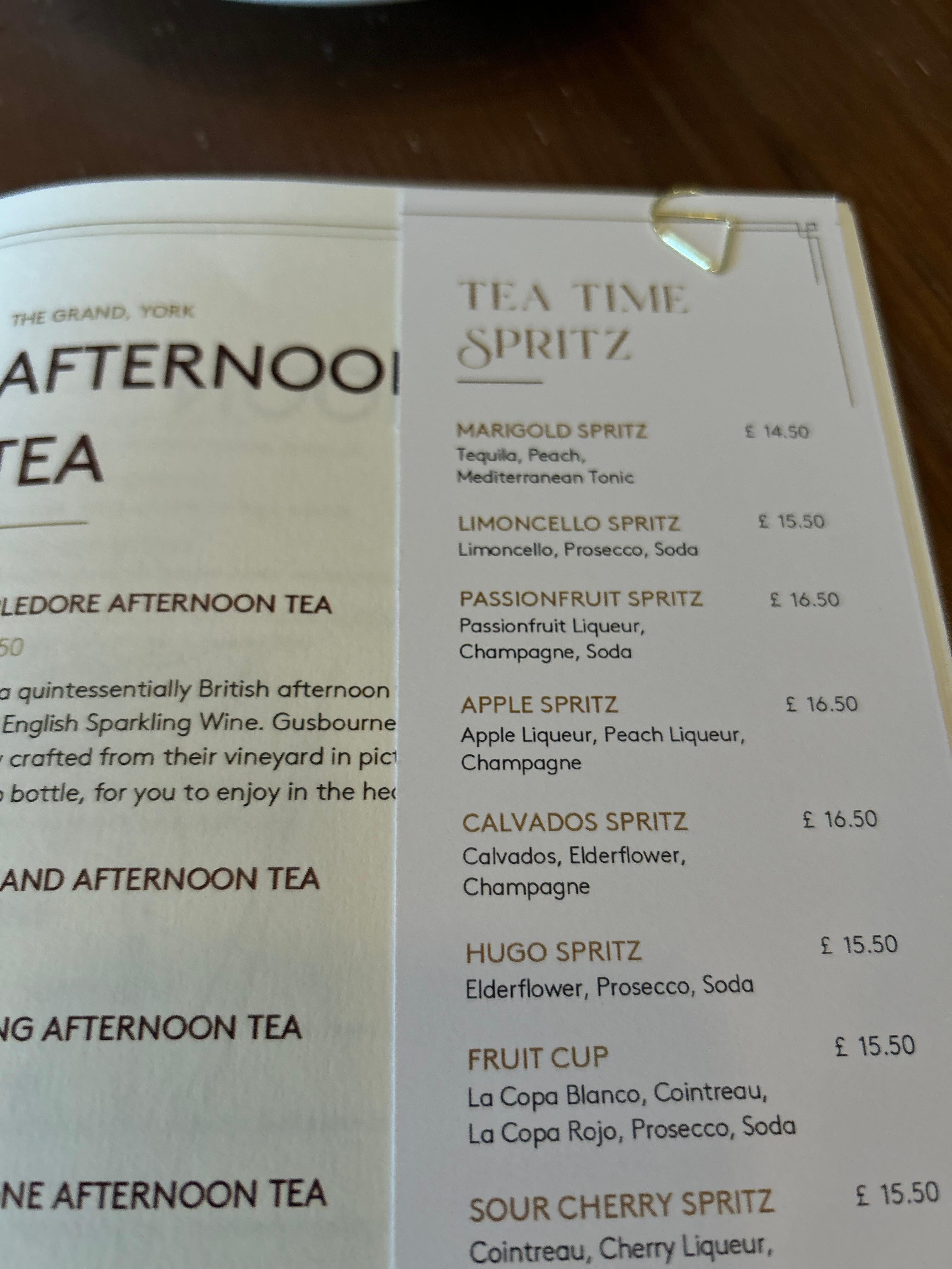 Afternoon Tea at The Grand