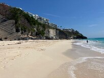Some beaches have stair access