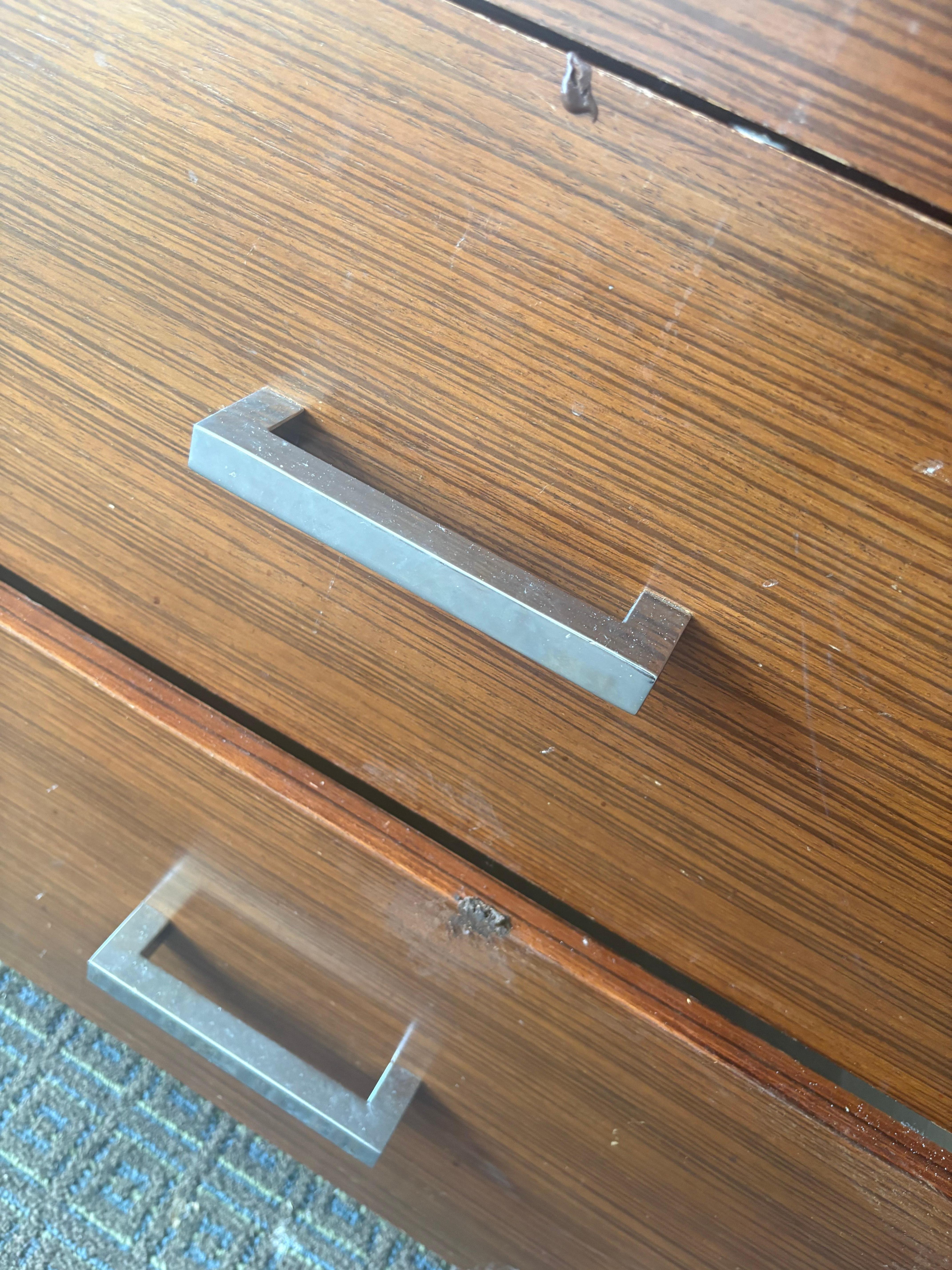 Brown substance on furniture