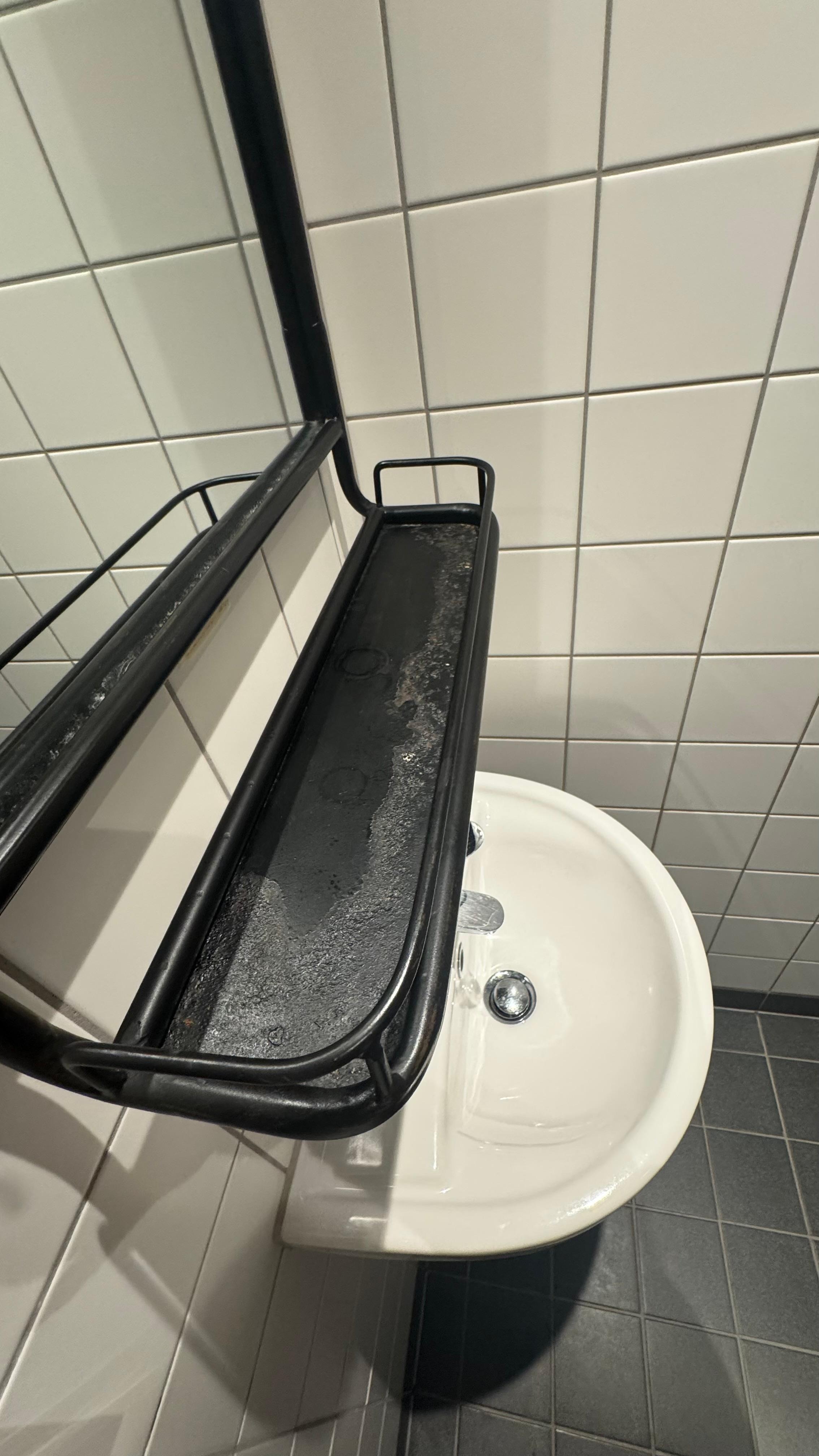 Ikke helt rengjort