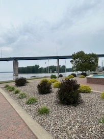 View from downtown park