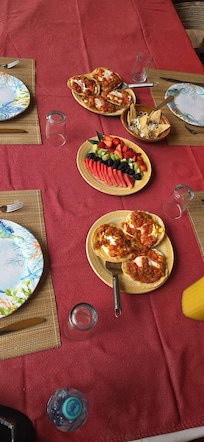 Breakfast from our chef!!