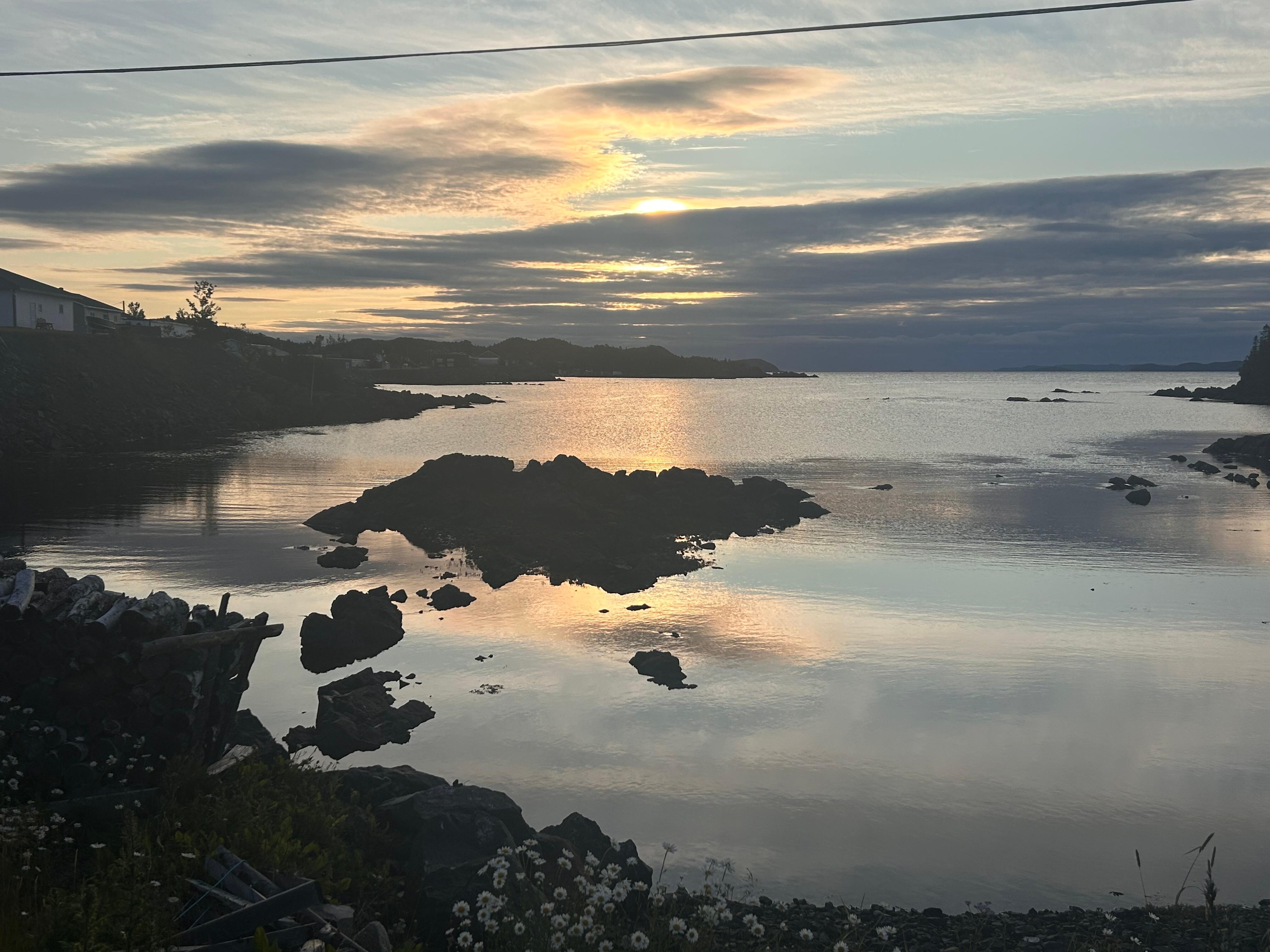 Sunrise on the bay