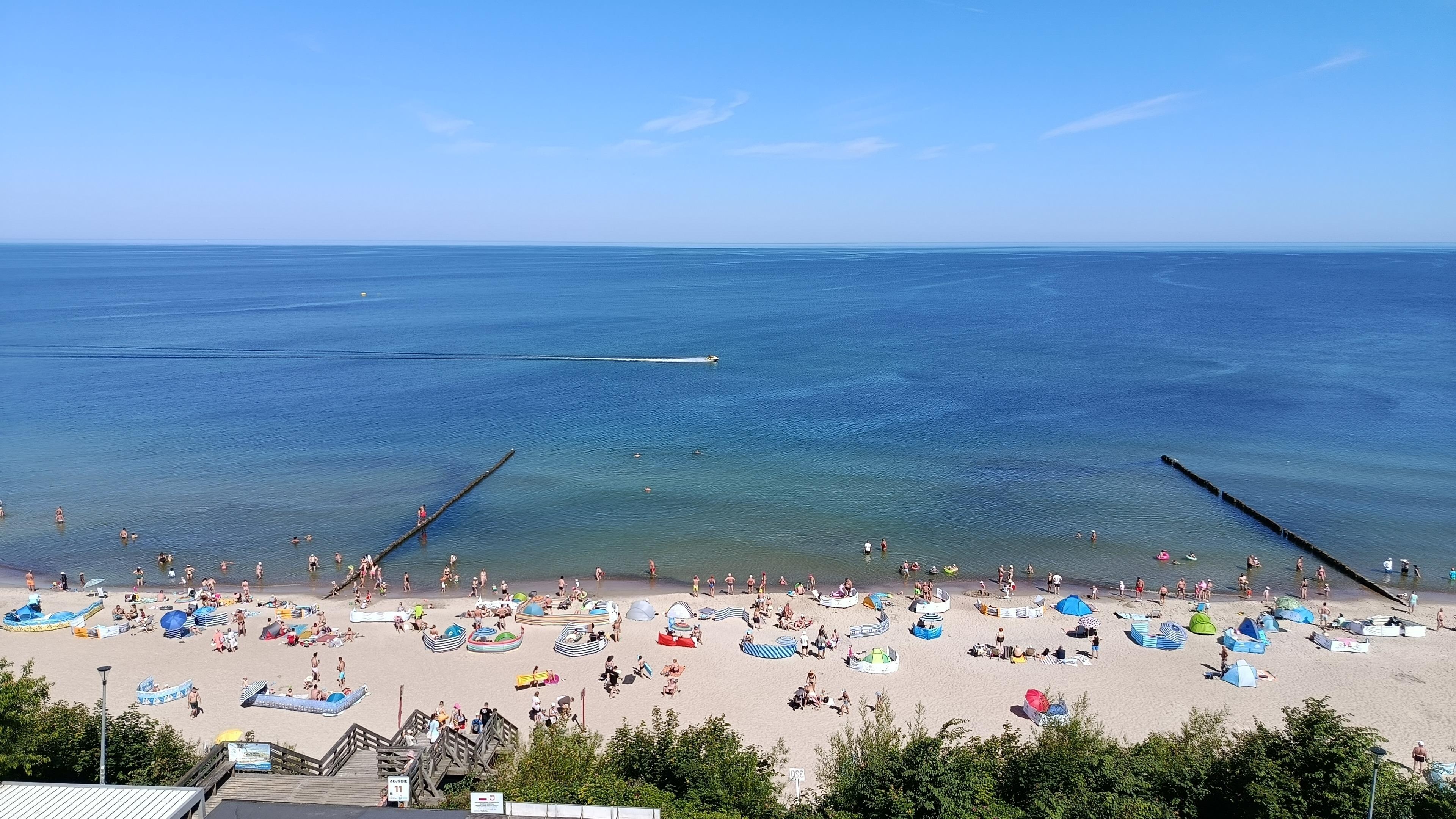 Blick von der Dachterrasse