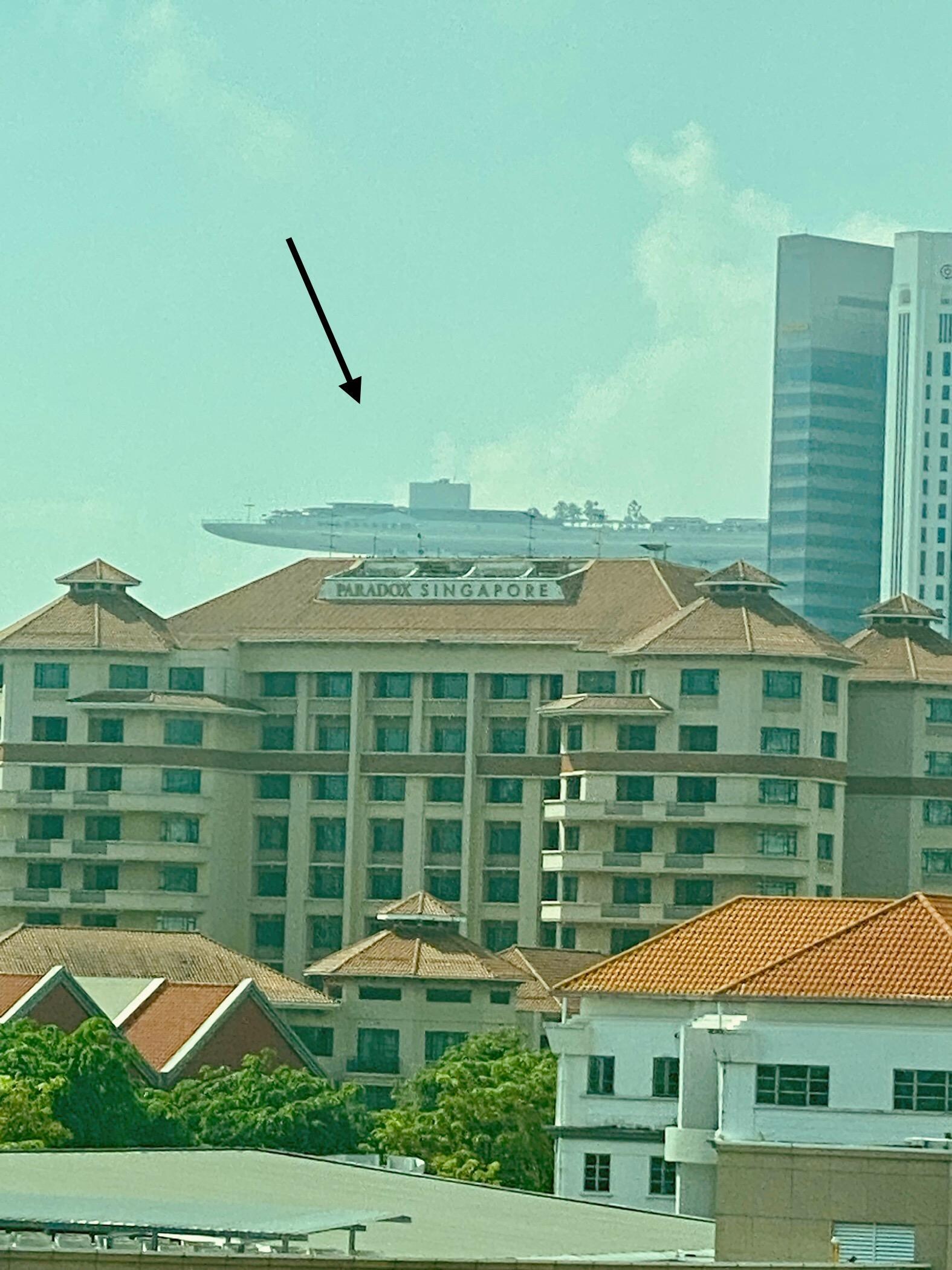 view from room (Marina Sands)