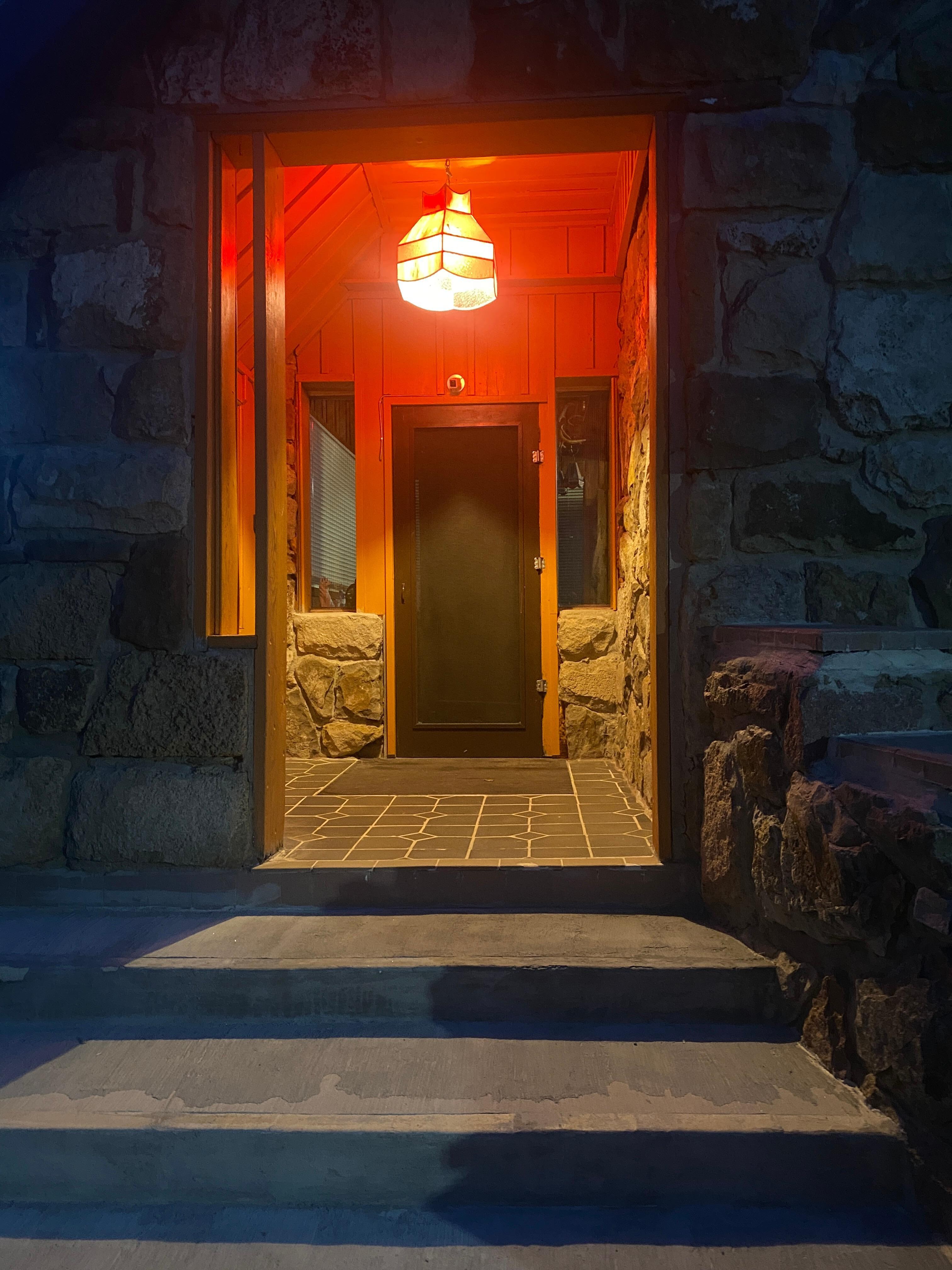 Inviting front entrance 