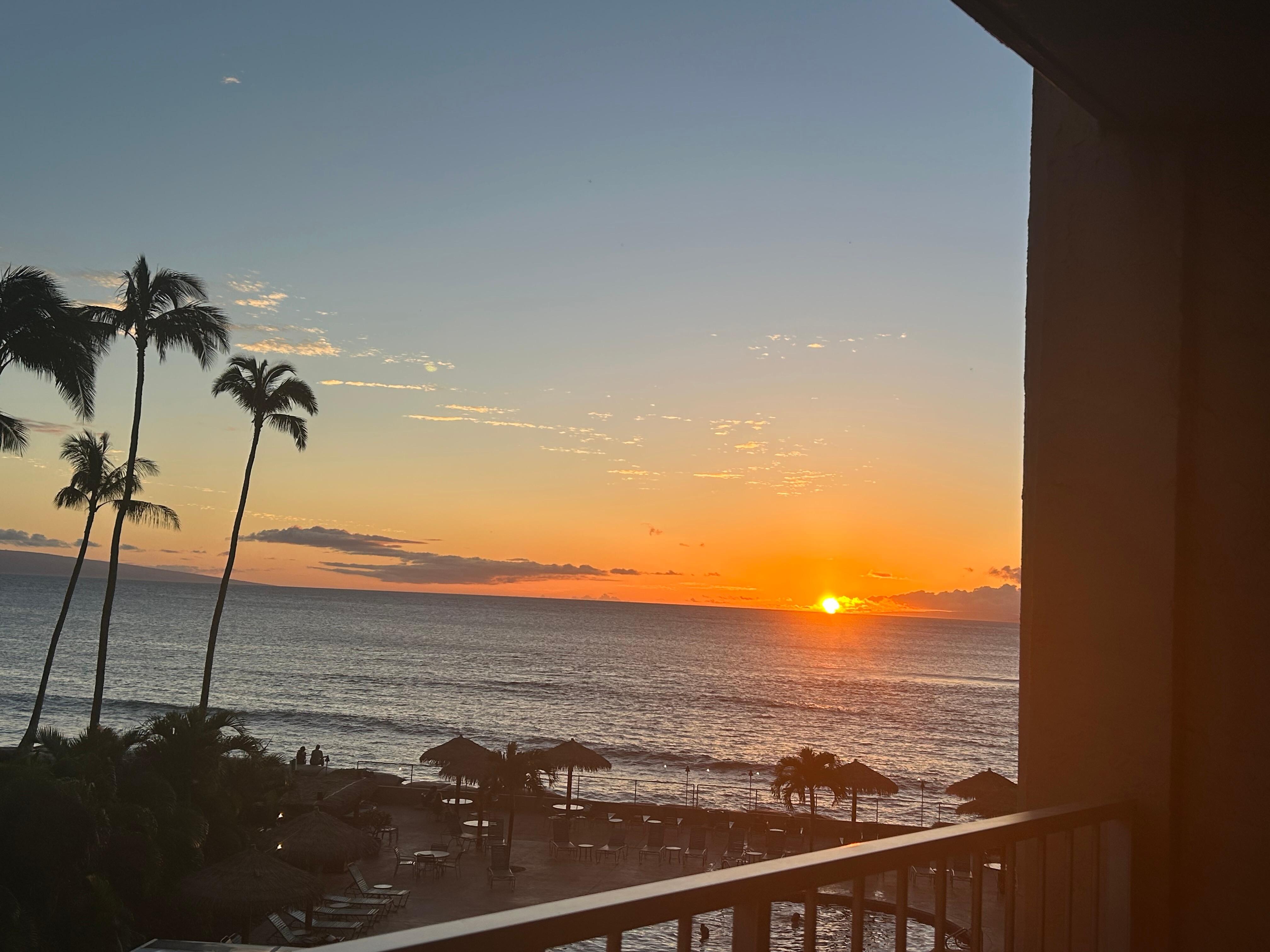 View from room, gorgeous!