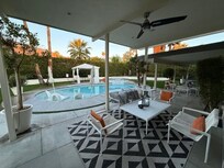 Great view of the backyard