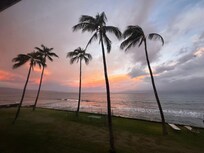 Morning sunrise from the balcony