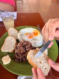 Breakfast that was included