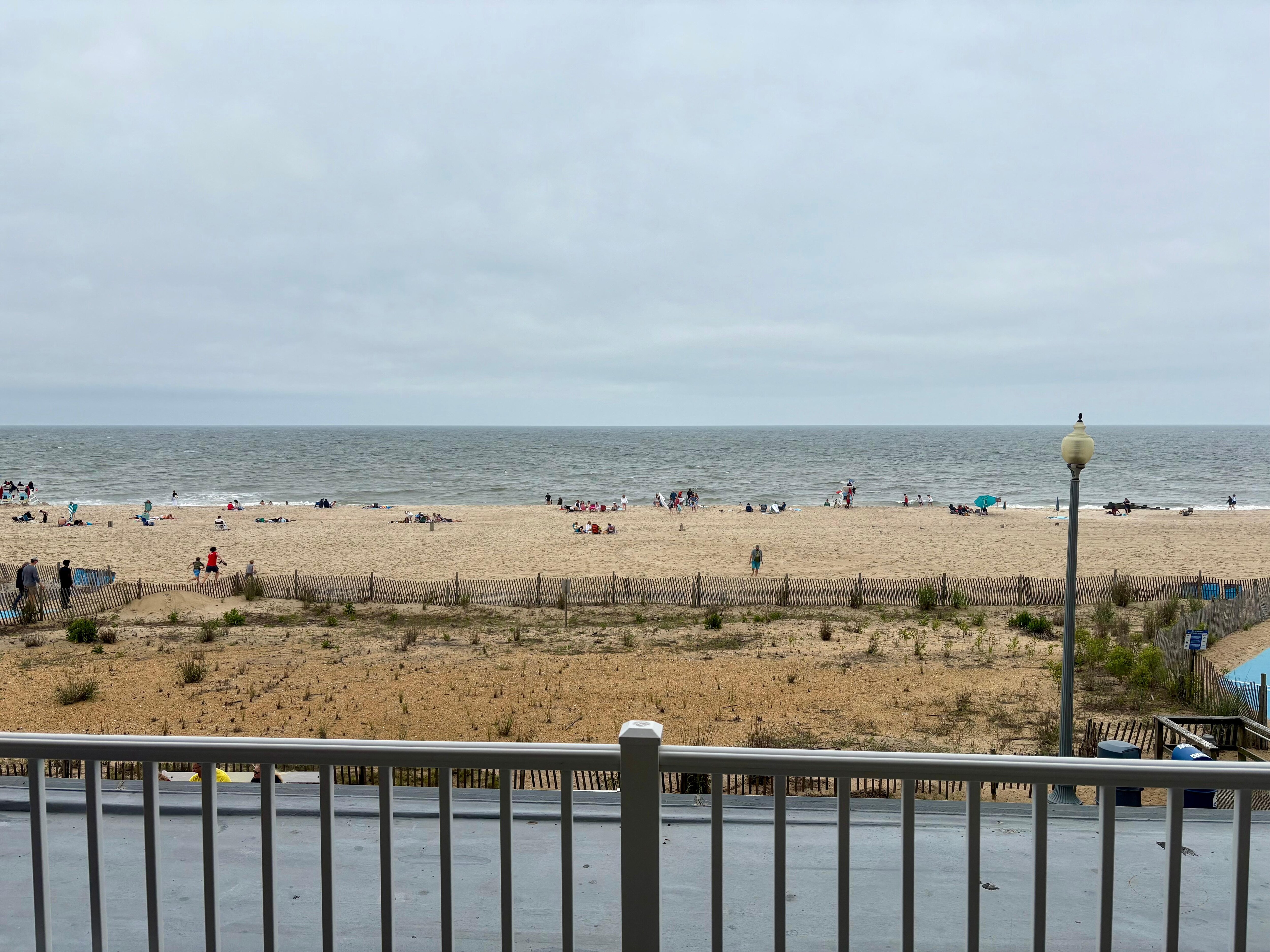 Gorgeous dunes and beach view from the balcony of Jane’s Unit. 
