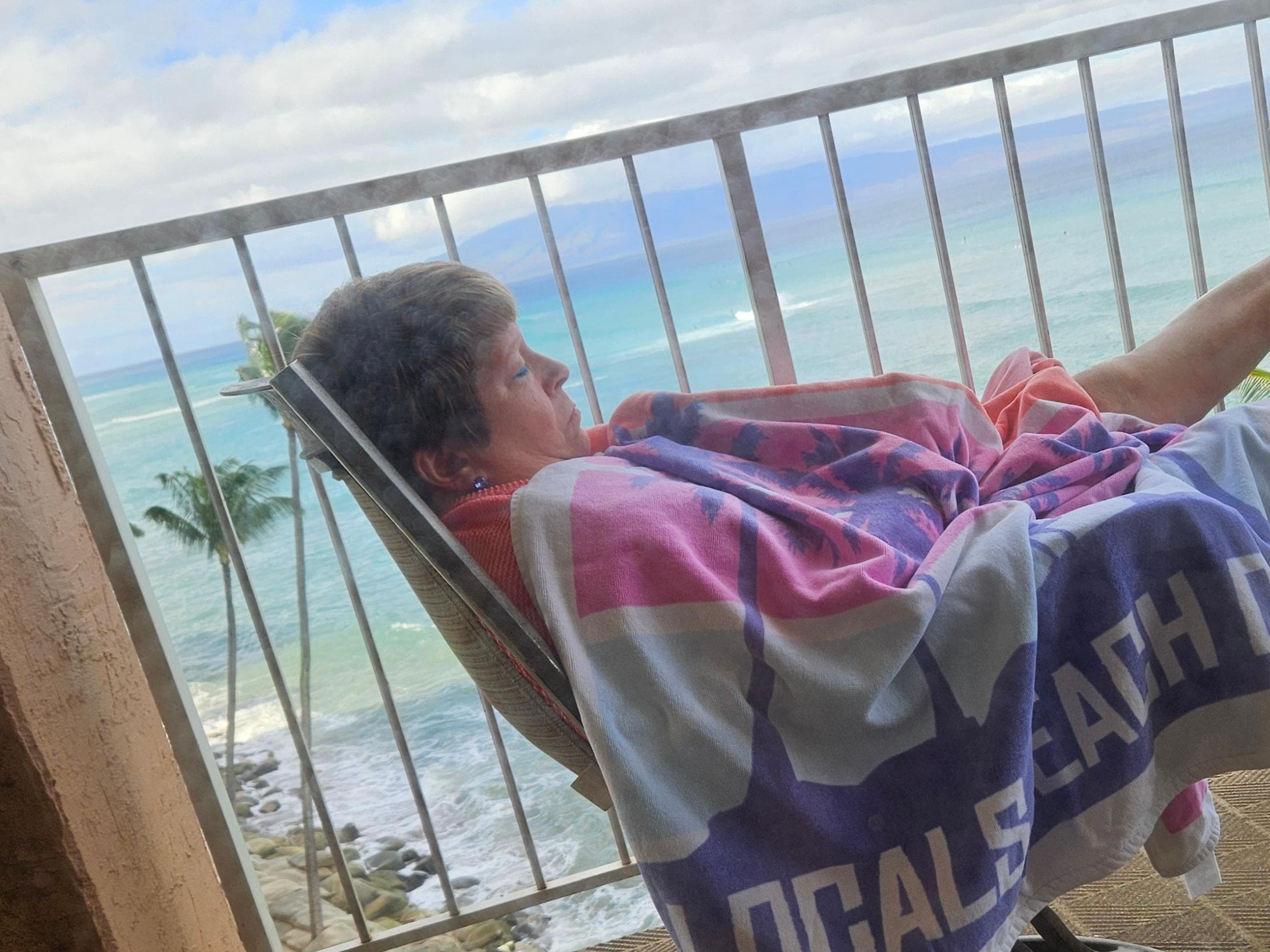So peaceful you can nap on the balcony
