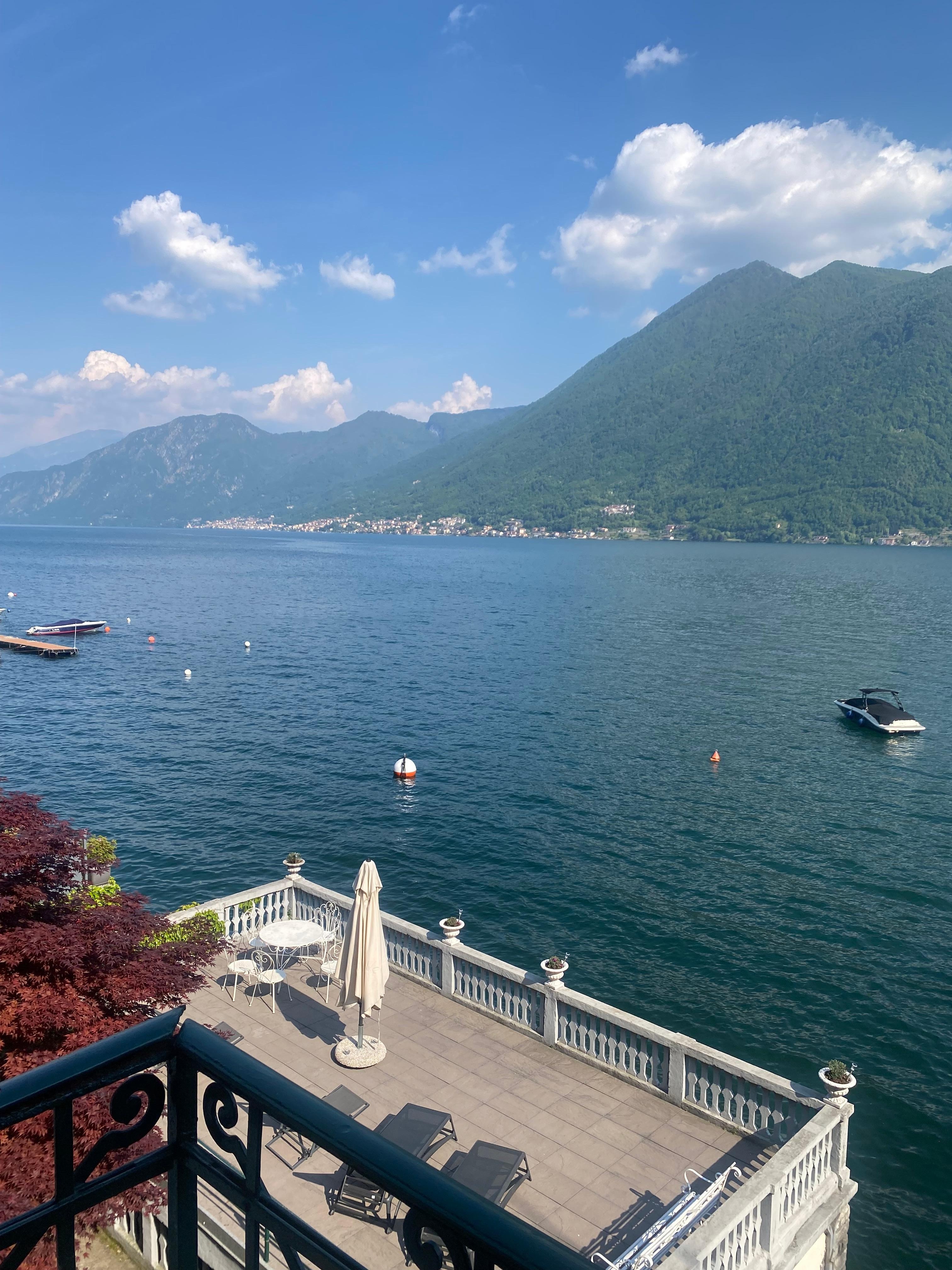 View from the balcony.