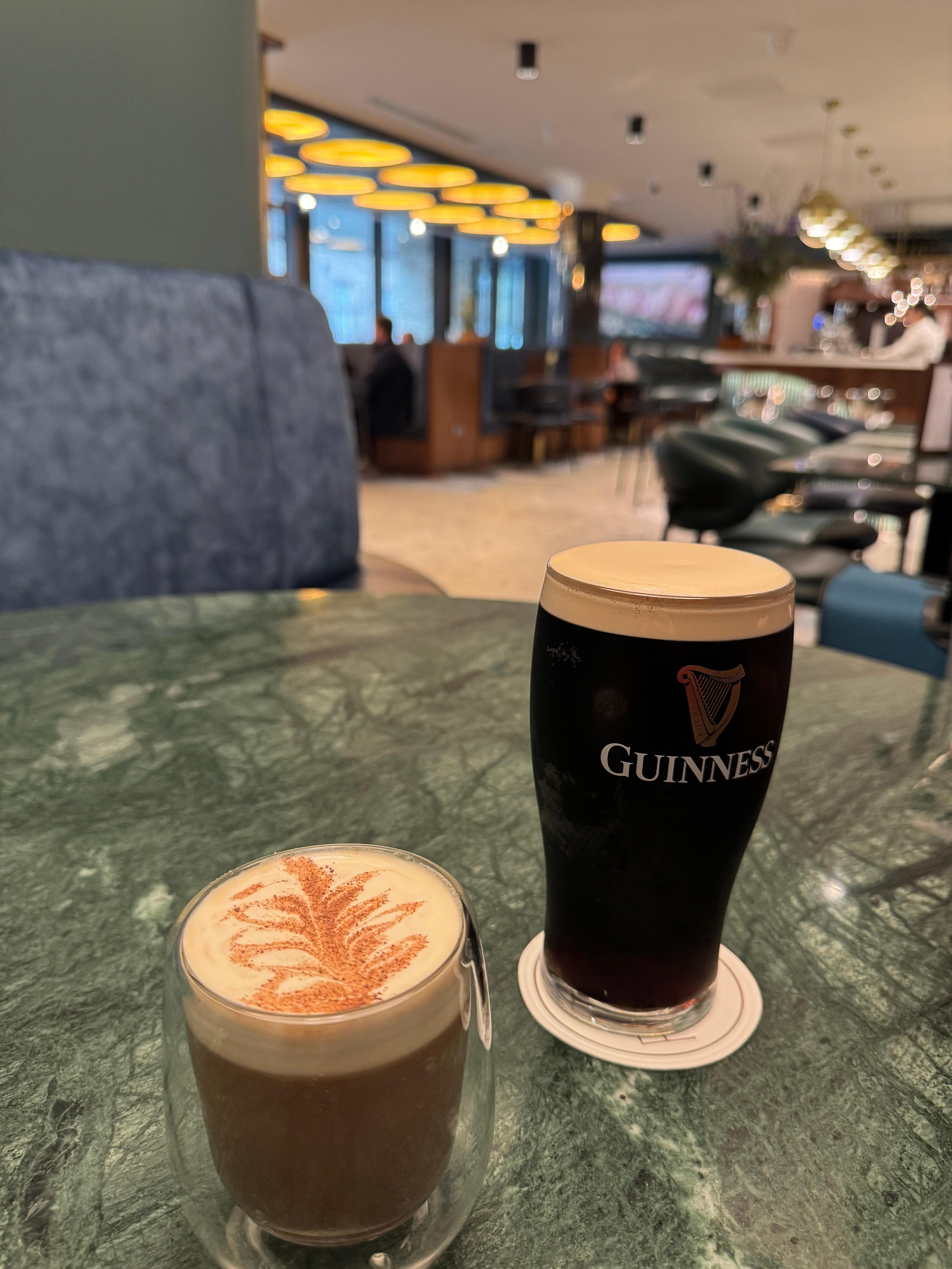 Hotel lobby bar