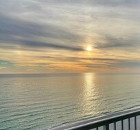 Sunset from our room