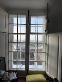 View from our old window.