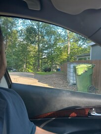 Saw this guy pulling out of the driveway as we were checking out.