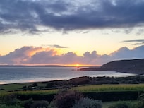 TrÚs beau couché de soleil.