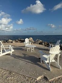 jetty sitting area