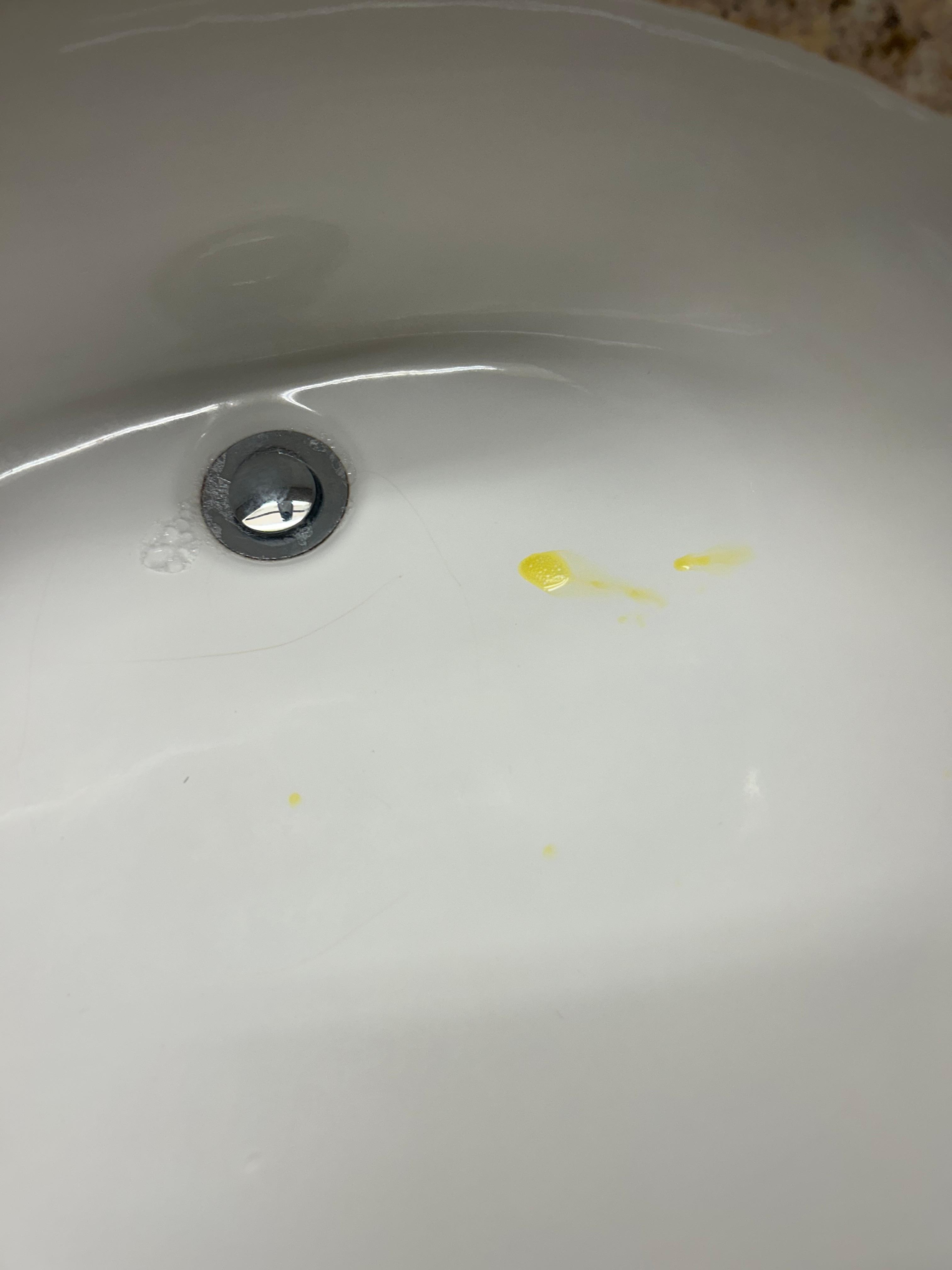 The sink had junk it in 