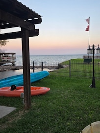 Kayaks are provided.