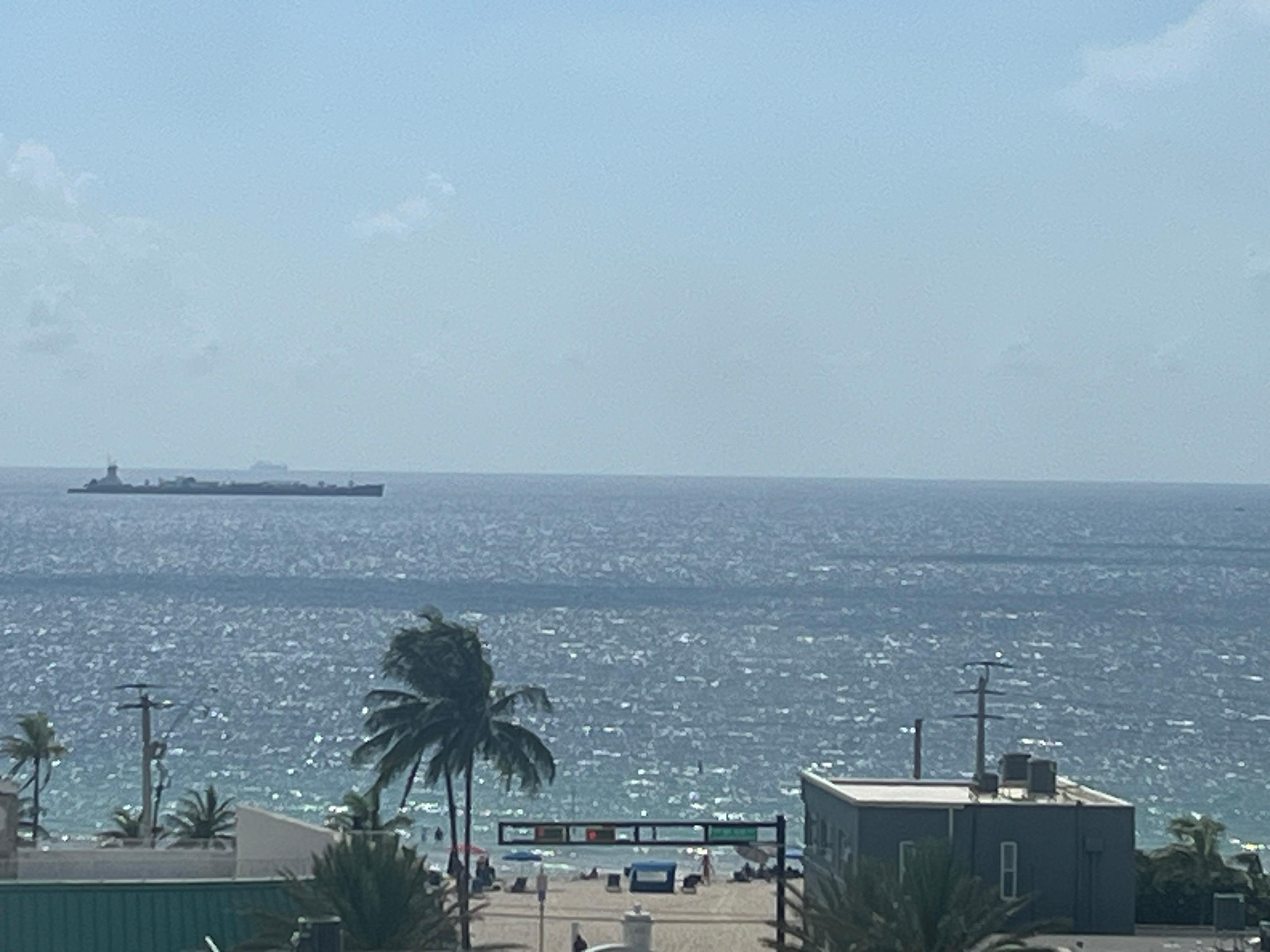 View from our room 