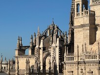 The view from the rooftop bar