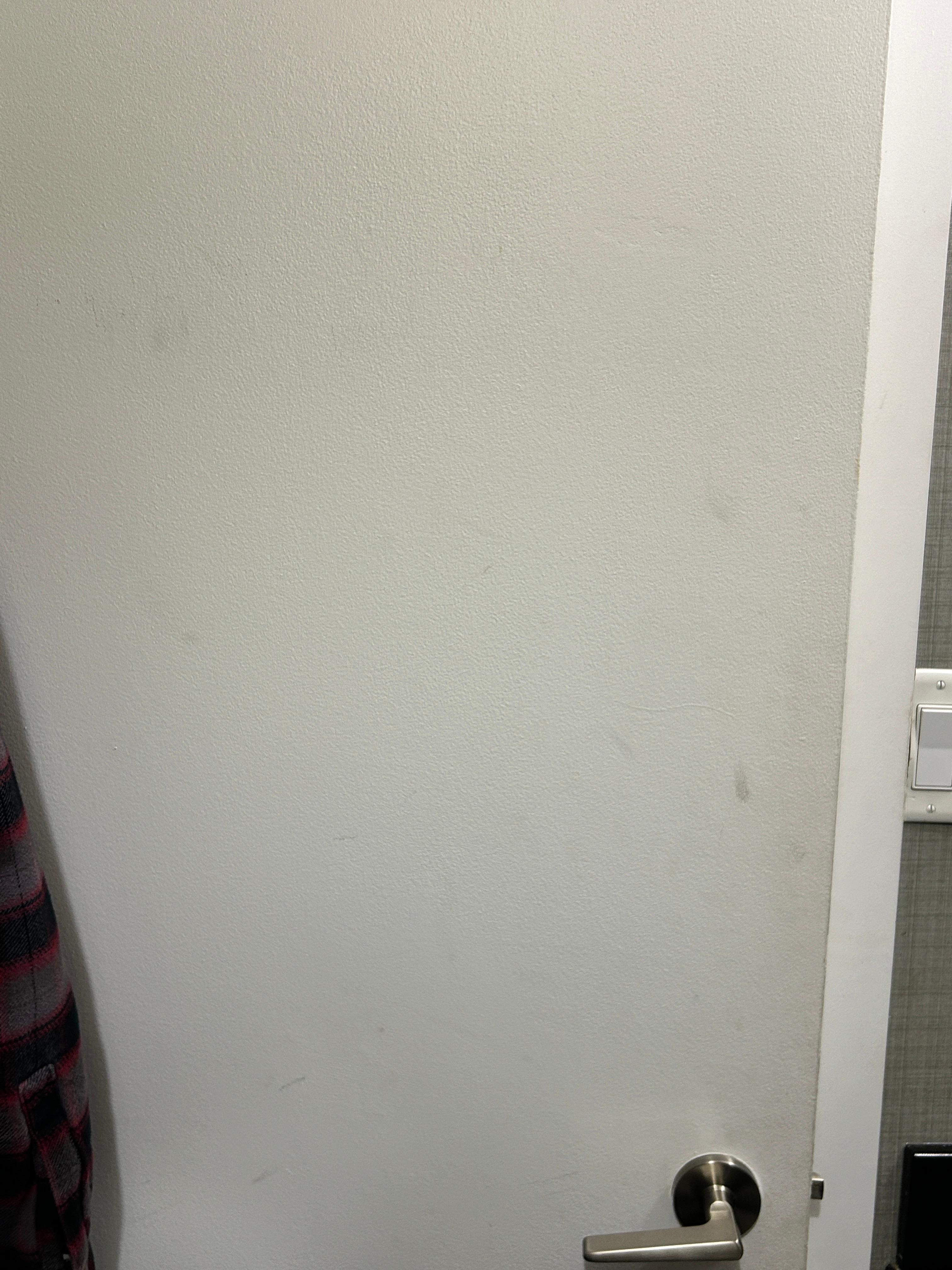 Dirty finger prints on the doors