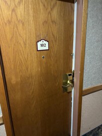 Door mechanism was not working.