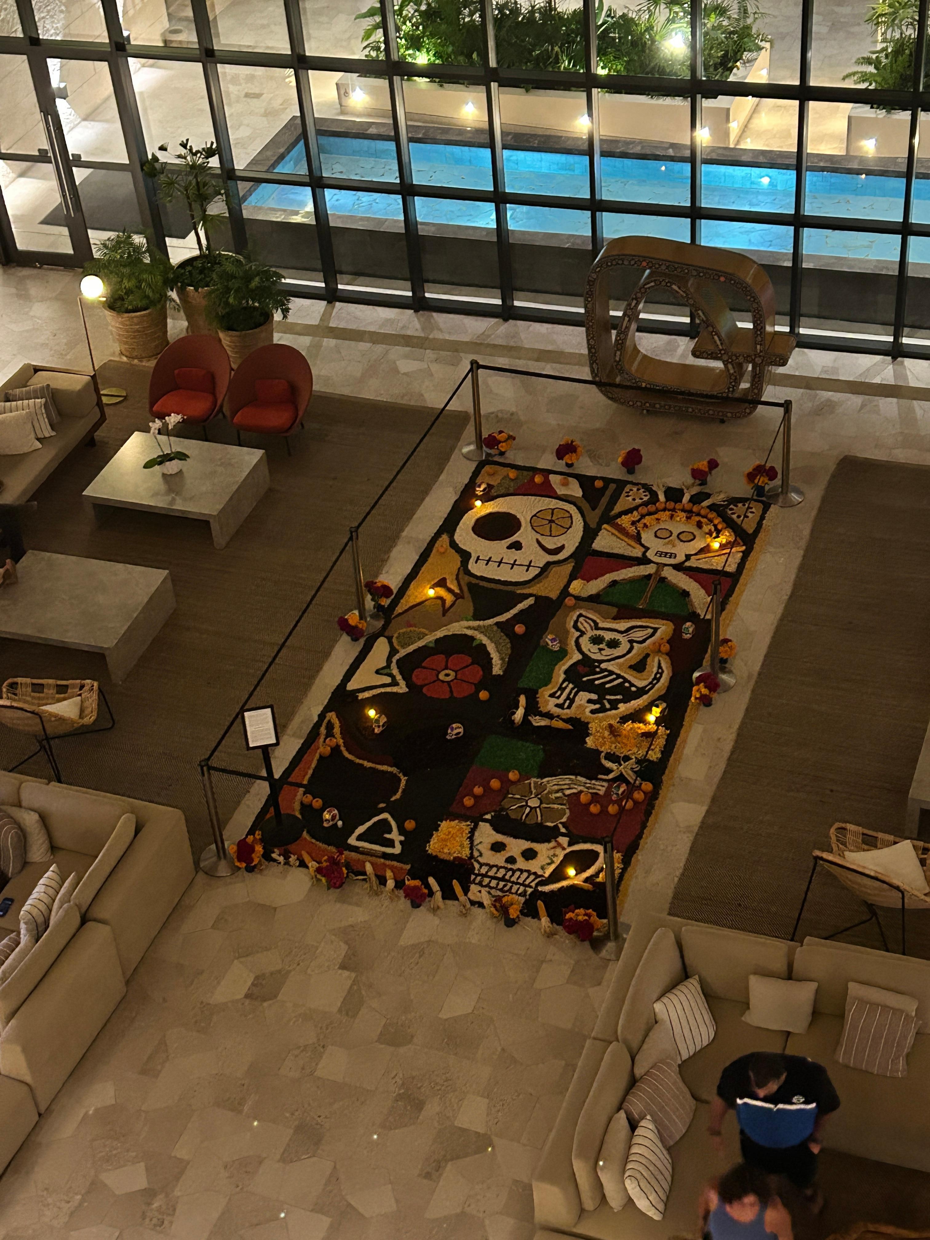 Celebrating Dios de Los Muertos. 