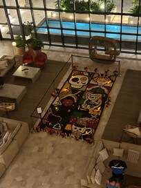 Celebrating Dios de Los Muertos.