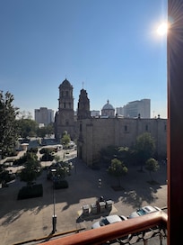 Beautiful view from our balcony.