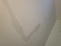 Ceiling wet spots in master bedroom