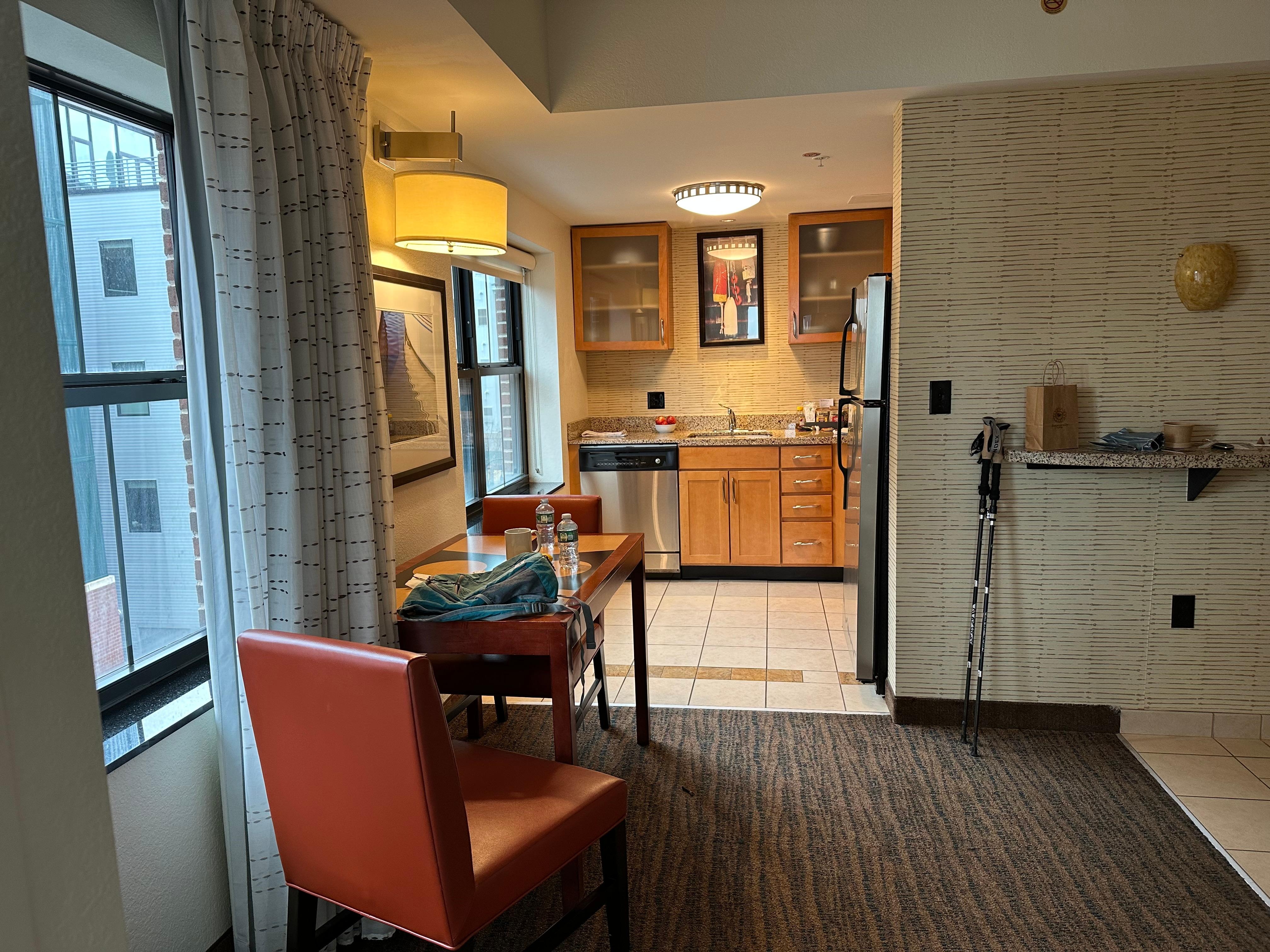 So deluxe with the cozy kitchen I felt so at home I could LIVE here 