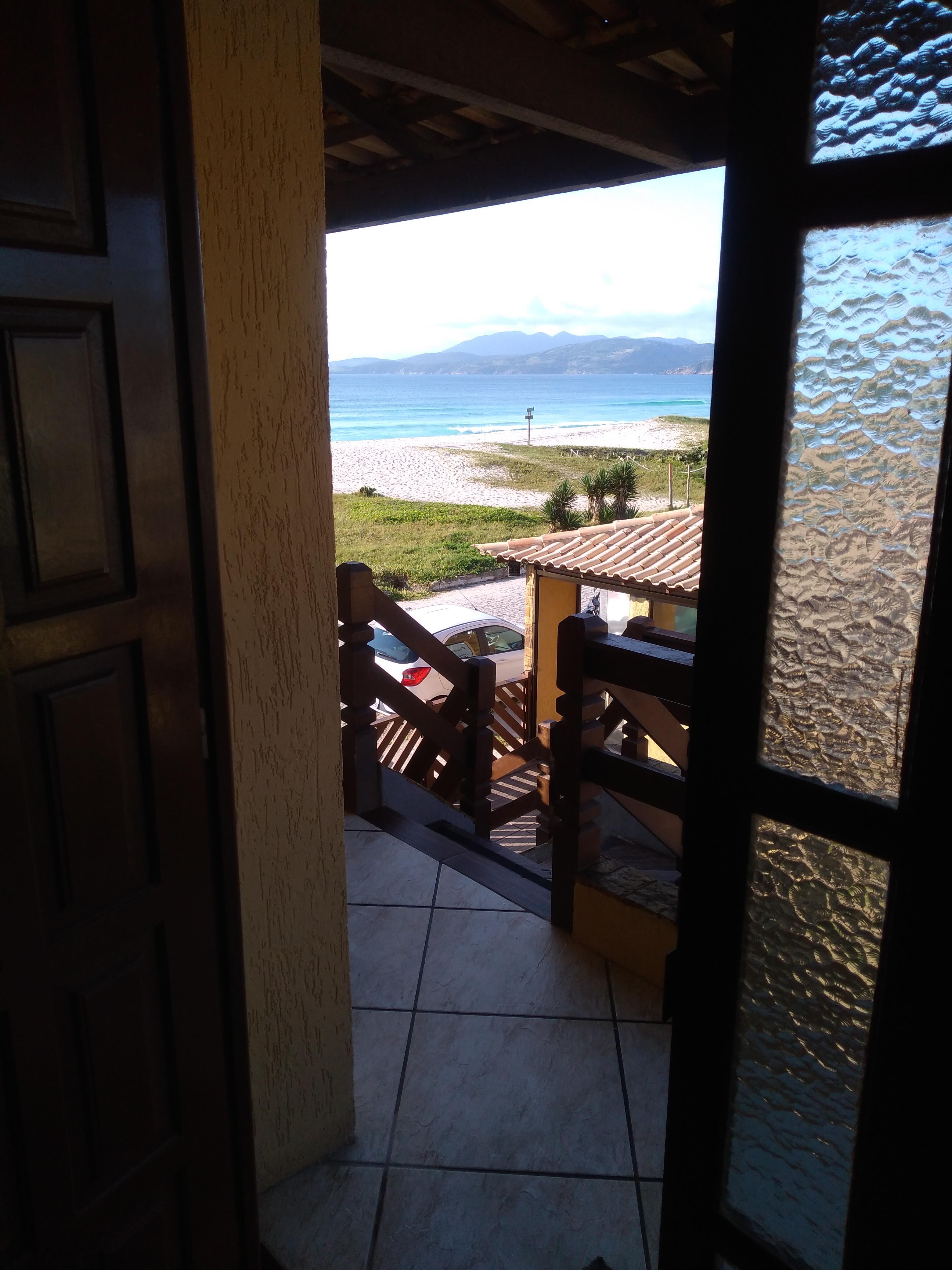 Vista da porta do quarto!