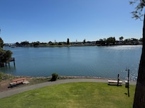 This was the waterfront view from my room