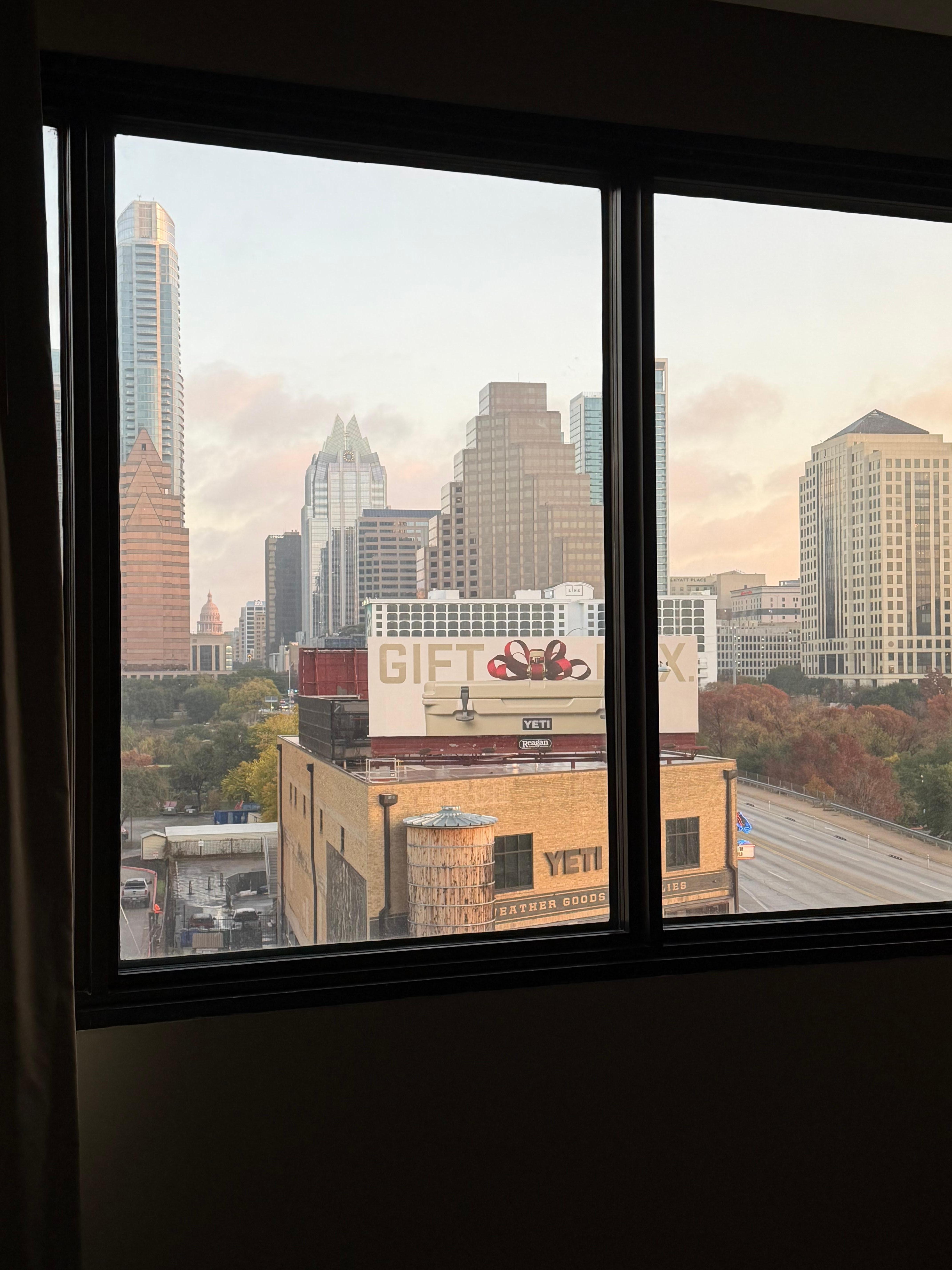 First morning of our stay!